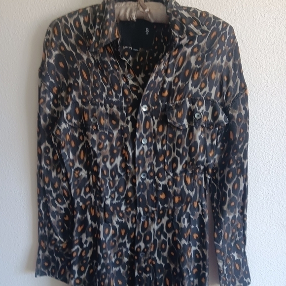 EUC R13 size XS Animal Print Jumpsuit . Missing belt - Picture 9 of 10